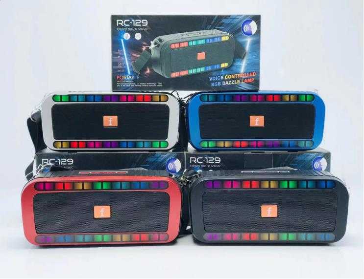 Ασύρματο ηχείο Bluetooth - RC-129 - 884096 - Black - iThinksmart.gr