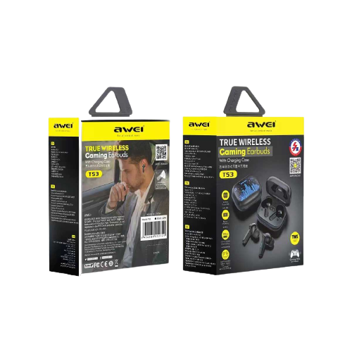 Ασύρματα ακουστικά Bluetooth με θήκη φόρτισης - T53 - Awei - 888780 - iThinksmart.gr