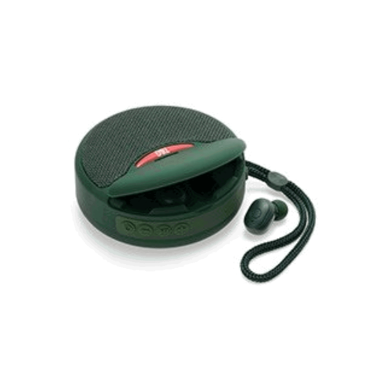 Ασύρματο ηχείο Bluetooth με ακουστικά - TG-808 - 883808 - Green - iThinksmart.gr