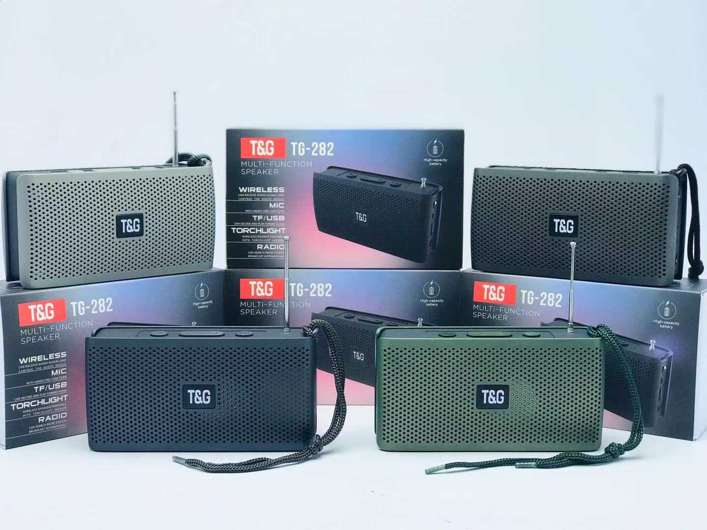 Ασύρματο ηχείο Bluetooth - TG282 - 882986 - Black - iThinksmart.gr