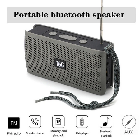 Ασύρματο ηχείο Bluetooth - TG282 - 882986 - Grey - iThinksmart.gr