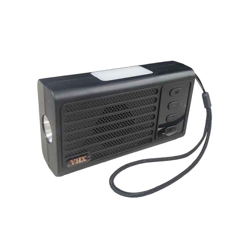 Ασύρματο ηχείο Bluetooth με ηλιακό πάνελ - YHX-07 - 040070 - Black - iThinksmart.gr