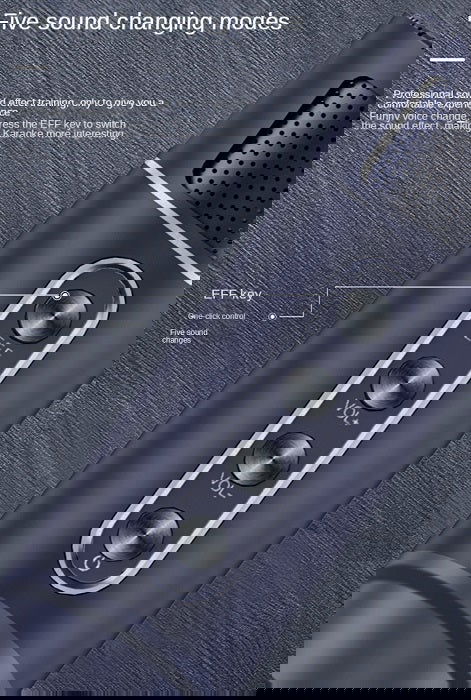 Ασύρματο ηχείο Bluetooth με 2 μικρόφωνα Karaoke - YS215 - 887271 - Grey - iThinksmart.gr