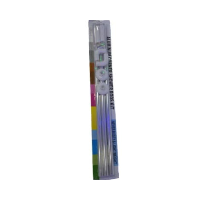 Βέργα κουρτίνας μπάνιου - Γωνιακή - CS-3180S - 80*80*80cm - 231347 - iThinksmart.gr