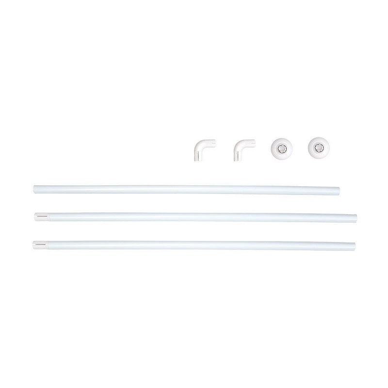 Βέργα κουρτίνας μπάνιου - Γωνιακή - CS-3290A - 90*90*90cm - 231392 - iThinksmart.gr