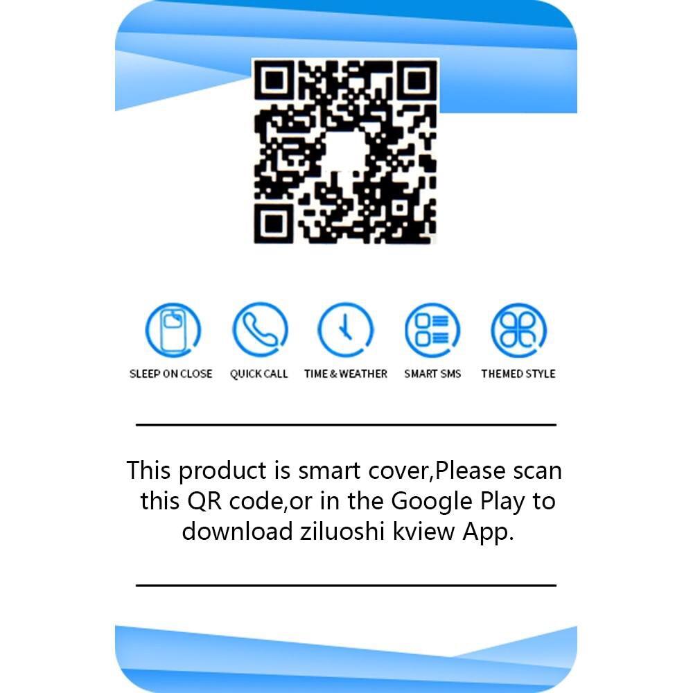 Θηκη Clear View OEM Galaxy A6 2018 - Μπλε - iThinksmart.gr