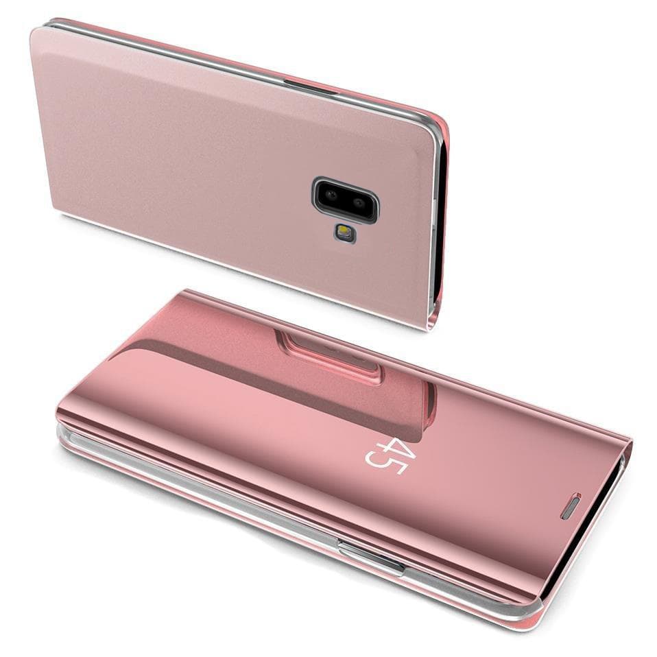 Θηκη Clear View OEM Galaxy J6 Plus (2018) - Ροζ - iThinksmart.gr
