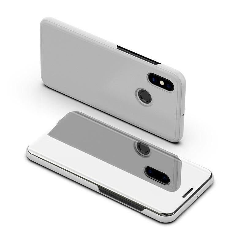 Θηκη Clear View OEM Xiaomi Redmi Note 7 - Ασημι - iThinksmart.gr