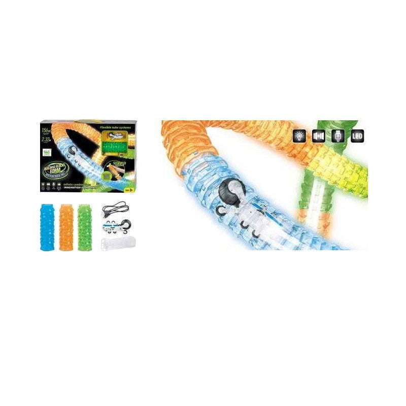 Αυτοκινητόδρομος DIY με φωτισμό - 6688-524 - 222326 - iThinksmart.gr