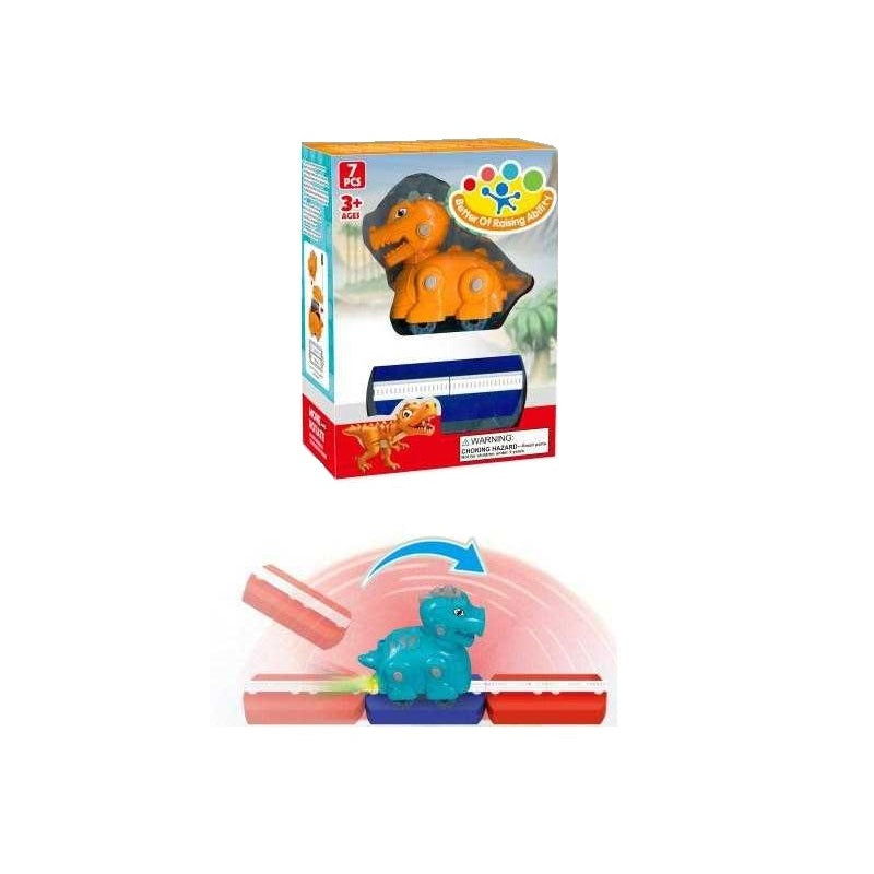 Αυτοκινητόδρομος DIY με Δεινόσαυρο - BL001 - 221962 - iThinksmart.gr