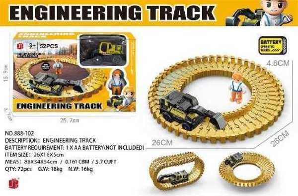 Αυτοκινητόδρομος DIY - Engineering Track - 888-102 - 102447 - iThinksmart.gr