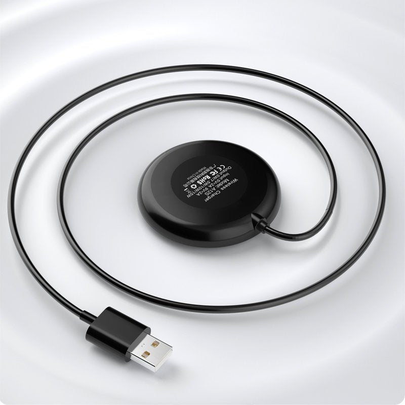 Dudao A12s Ασύρματος Επαγωγικός Φορτιστής Κινητού με βεντούζες Wireless Qi 15W - Μαύρο - iThinksmart.gr