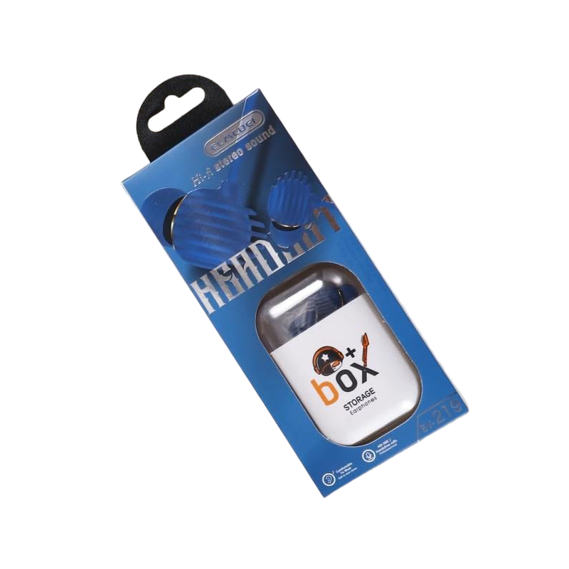 Ενσύρματα ακουστικά - EV-219 - 202555 - Blue - iThinksmart.gr