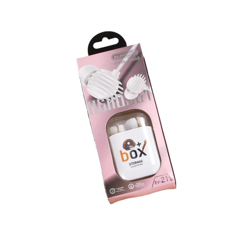 Ενσύρματα ακουστικά - EV-219 - 202555 - White - iThinksmart.gr