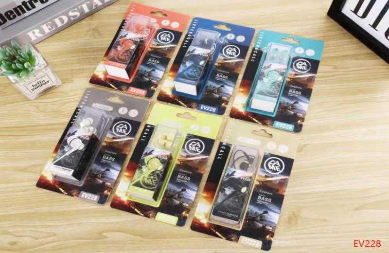 Ενσύρματα ακουστικά - EV-228 - 202289 - Black - iThinksmart.gr