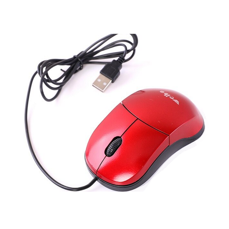 Ενσύρματο ποντίκι Η/Υ - FC142 - Weibo - 651428 - Red - iThinksmart.gr