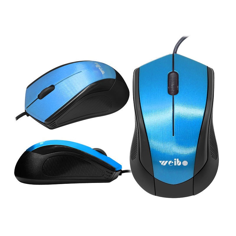 Ενσύρματο ποντίκι Η/Υ - FC209 - Weibo - 652098 - Blue - iThinksmart.gr