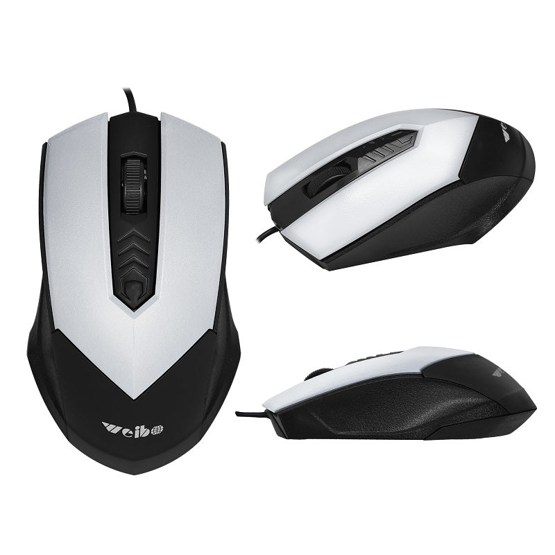 Ενσύρματο ποντίκι Η/Υ - FC3013 - Weibo - 653132 - White - iThinksmart.gr