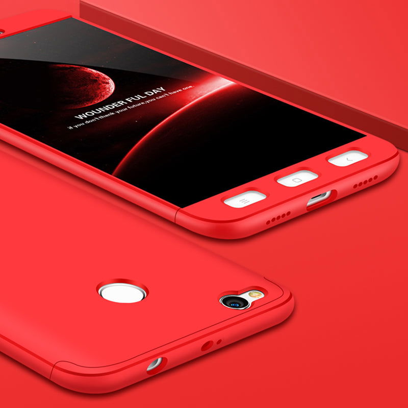Θηκη GKK 360° Full Cover - Xiaomi Redmi 4X - Κοκκινο - iThinksmart.gr