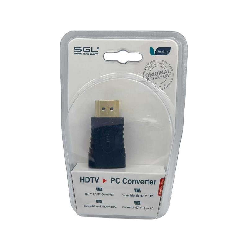 Αντάπτορας εικόνας/ήχου HDMI - HDMI male σε HDMI female - 6043 - 098456 - iThinksmart.gr