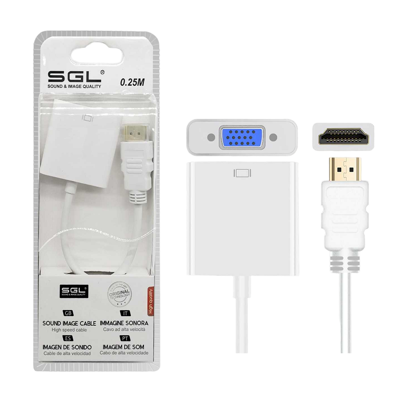Αντάπτορας εικόνας/ήχου - HDMI σε VGA - Stick - 098487 - iThinksmart.gr