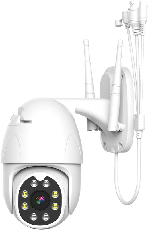 HV-352 Αδιάβροχη Ρομποτική IP Wi-Fi Κάμερα HD 1080p με Φακό 3.6mm - Λευκή (Με Δώρο Τροφοδοτικό) - iThinksmart.gr