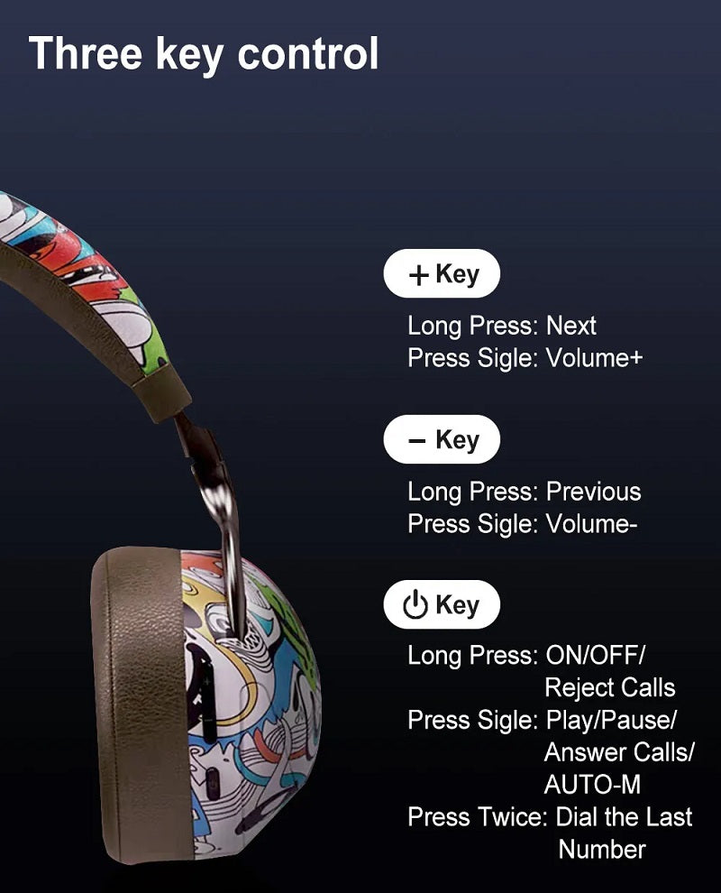 Ασύρματα ακουστικά - Headphones - VJ086 - 164343 - Brown - iThinksmart.gr