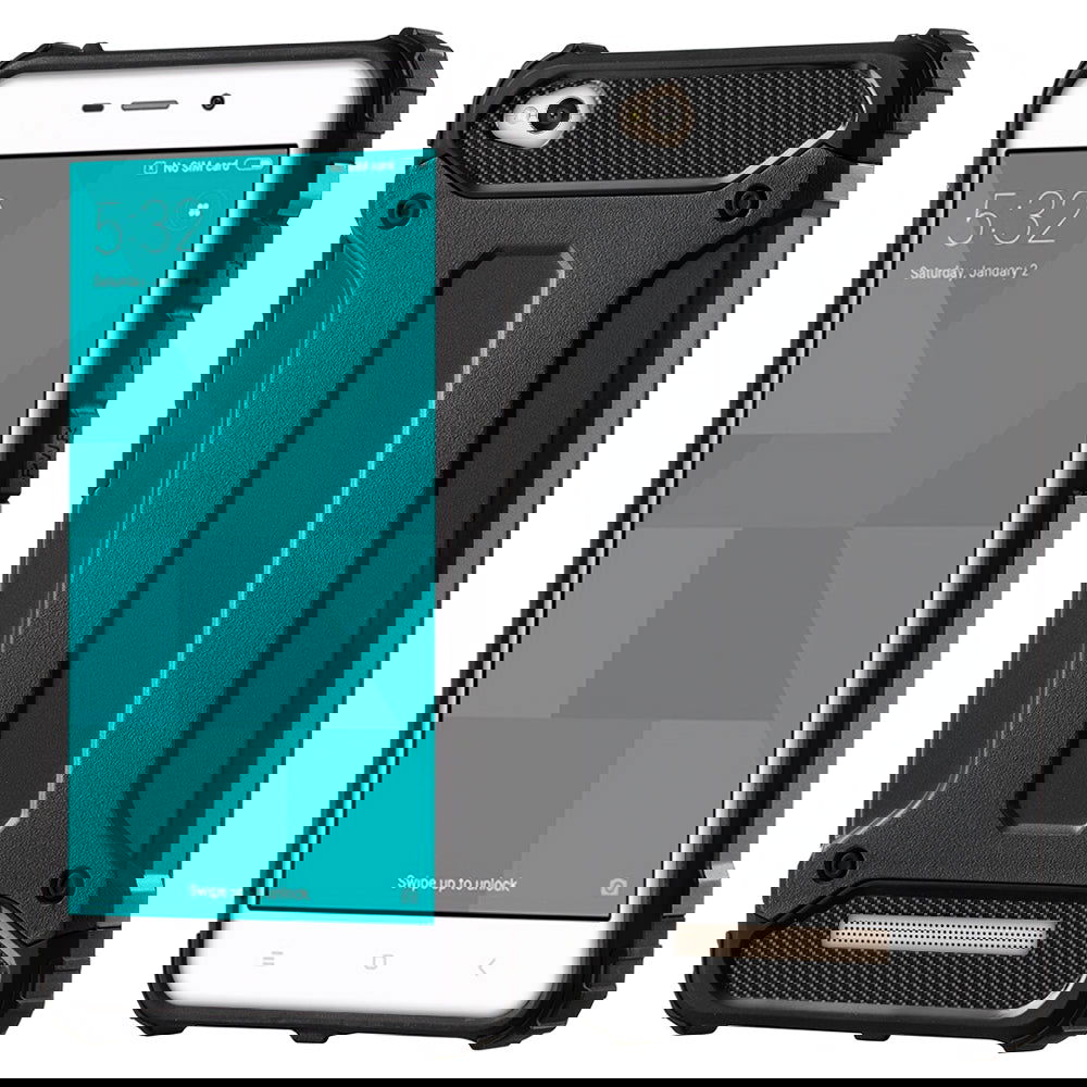 Θηκη Hybrid OEM - Xiaomi Redmi 4A - Μαυρο - iThinksmart.gr