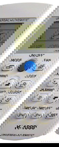 KAL K-1000 Πολυτηλεχειριστήριο κλιματιστικών με 1000 κωδικούς - iThinksmart.gr