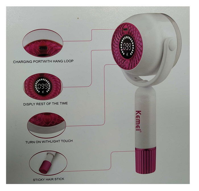 Αποχνουδωτής ρούχων - KM-2721 - Kemei - iThinksmart.gr