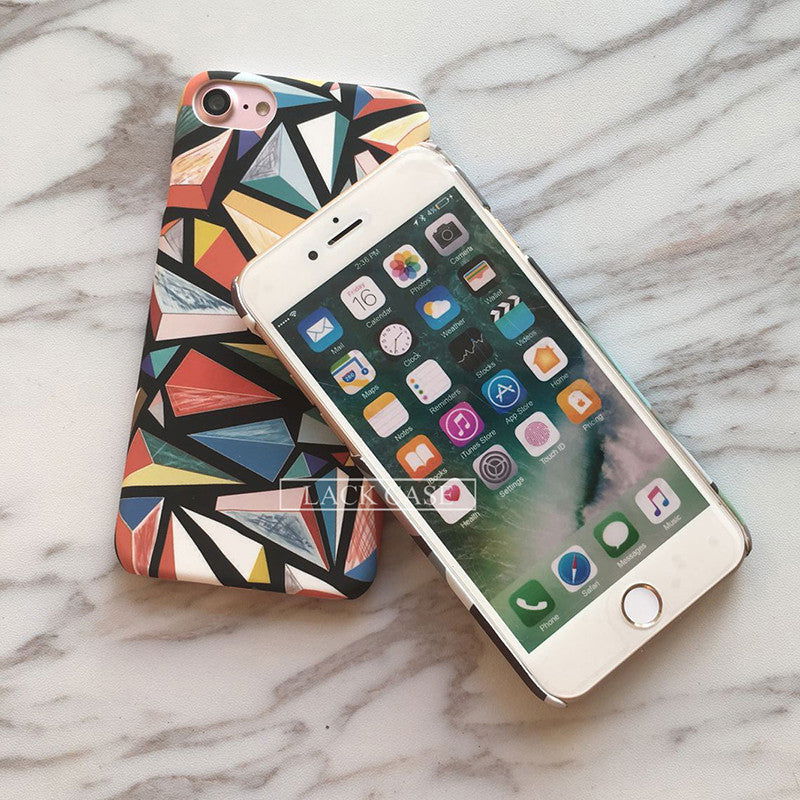Θήκη LACK® Abstract Triangles 2 - iPhone 7 Plus / 8 Plus - iThinksmart.gr