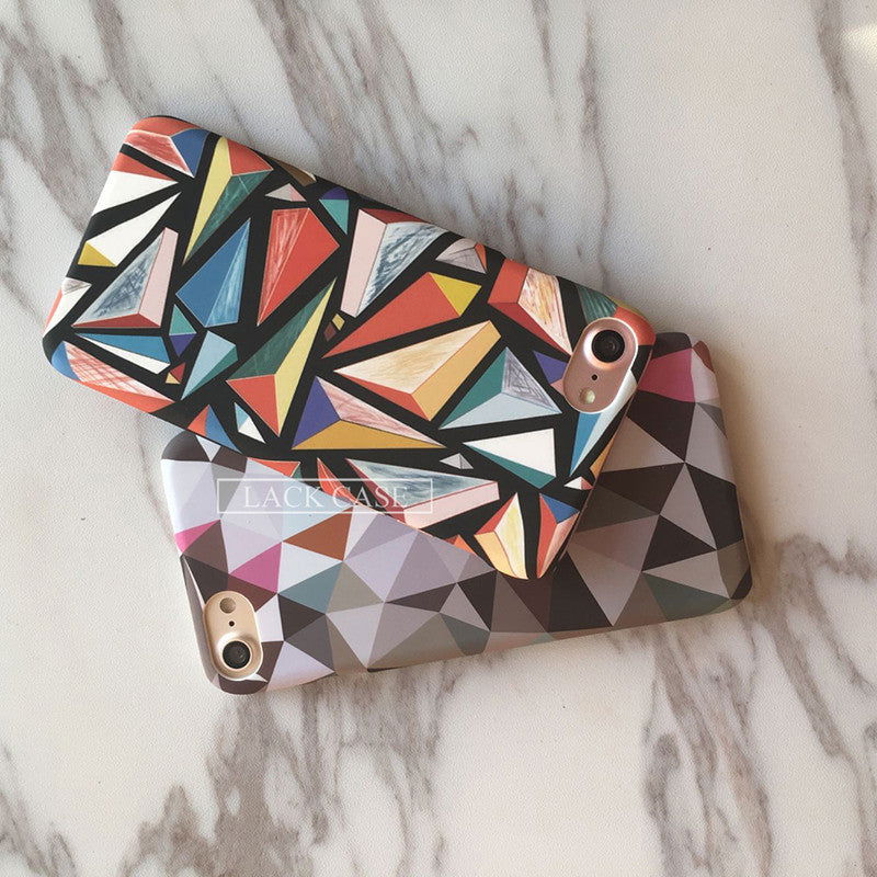 Θήκη LACK® Abstract Triangles 2 - iPhone 7 Plus / 8 Plus - iThinksmart.gr