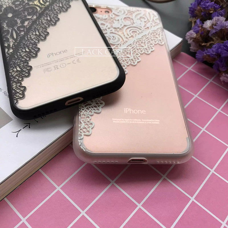 Θήκη LACK® Sexy Lace Λευκο - iPhone 7 / iPhone 8 / SE 2020 - iThinksmart.gr
