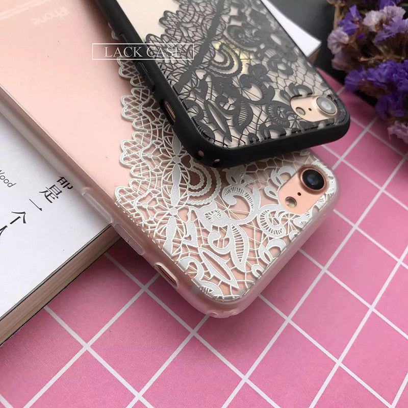 Θήκη LACK® Sexy Lace Λευκο - iPhone 7 / iPhone 8 / SE 2020 - iThinksmart.gr