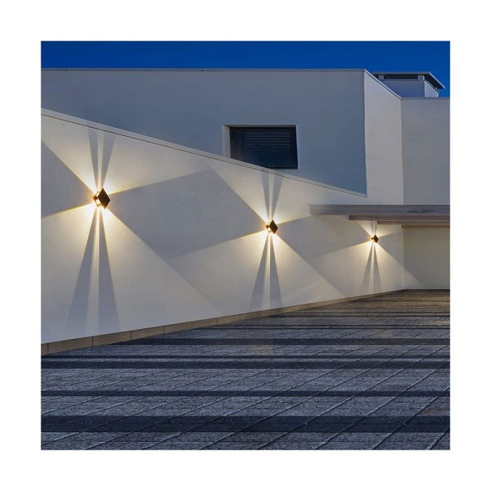 Ηλιακό φωτιστικό τοίχου LED - FA-6LED - 533190 - iThinksmart.gr