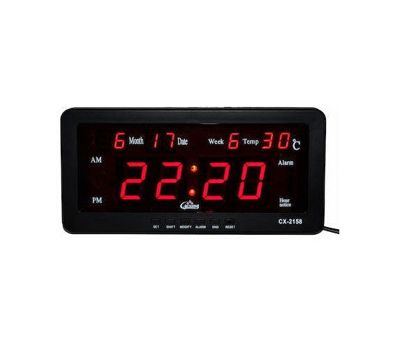 Ηλεκτρονικό ψηφιακό ρολόι LED - JH2158 - 676197 - iThinksmart.gr
