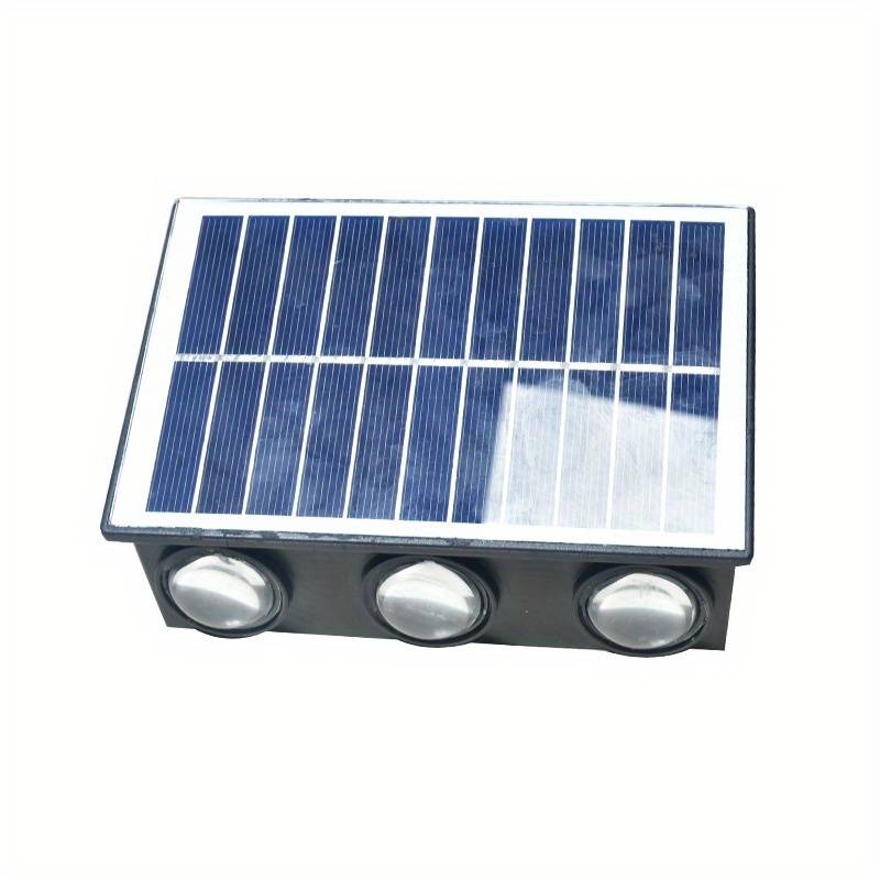 Ηλιακό φωτιστικό τοίχου LED - RGB - 6lamps - 941402 - iThinksmart.gr