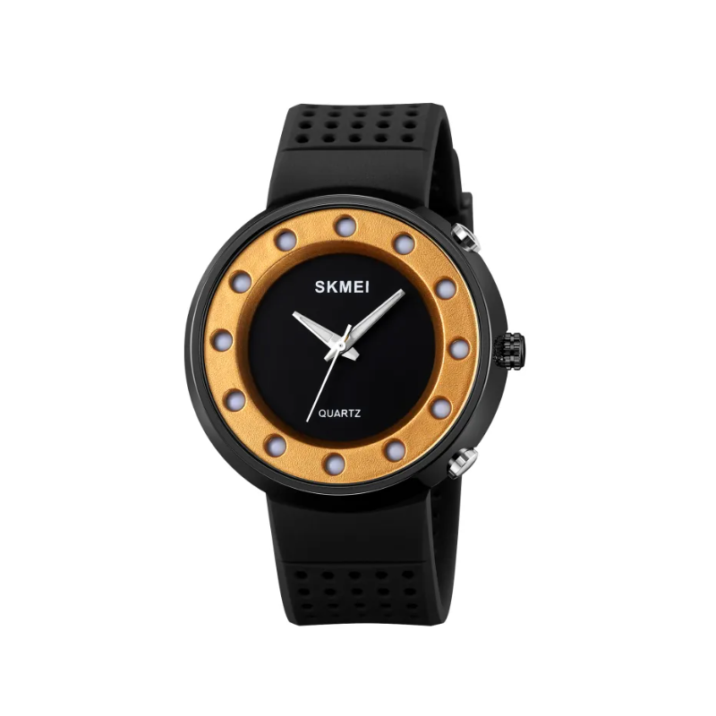 Αναλογικό ρολόι χειρός LED – Skmei - 2132 - Gold - iThinksmart.gr