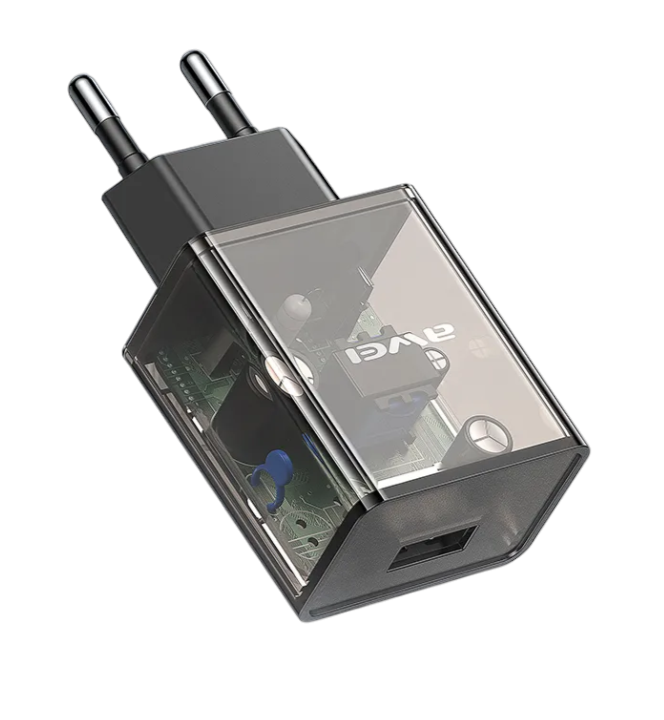 Αντάπτορας φόρτισης με καλώδιο Lightning - C9L - Fast Charge - 2.4A - AWEI - 005678 - iThinksmart.gr