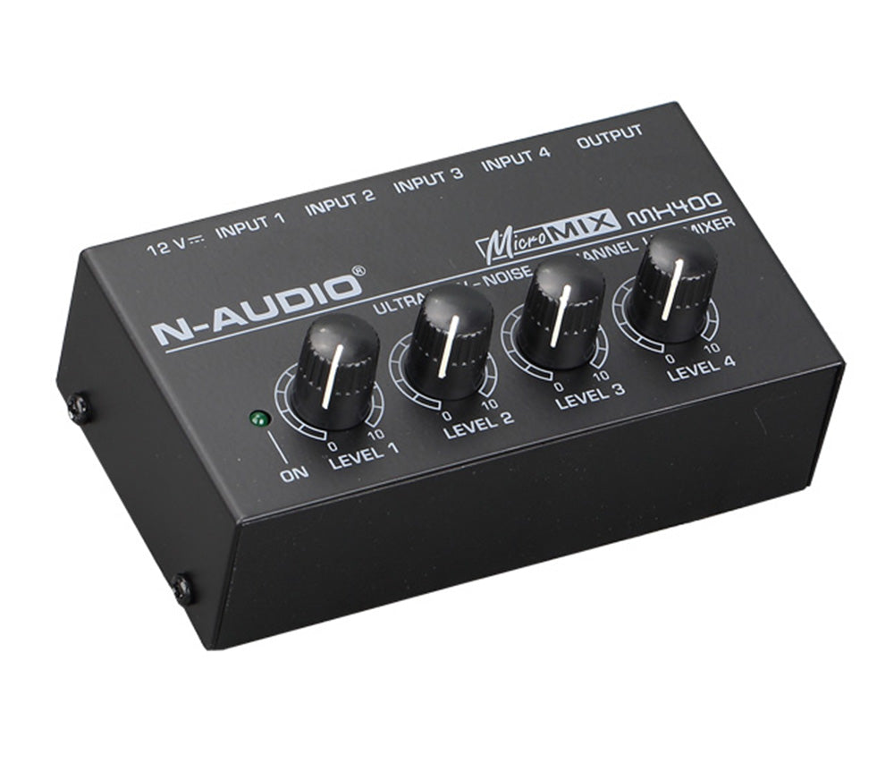 N-Audio MX400 Αναλογικός Μίκτης 4 Καναλιών - iThinksmart.gr