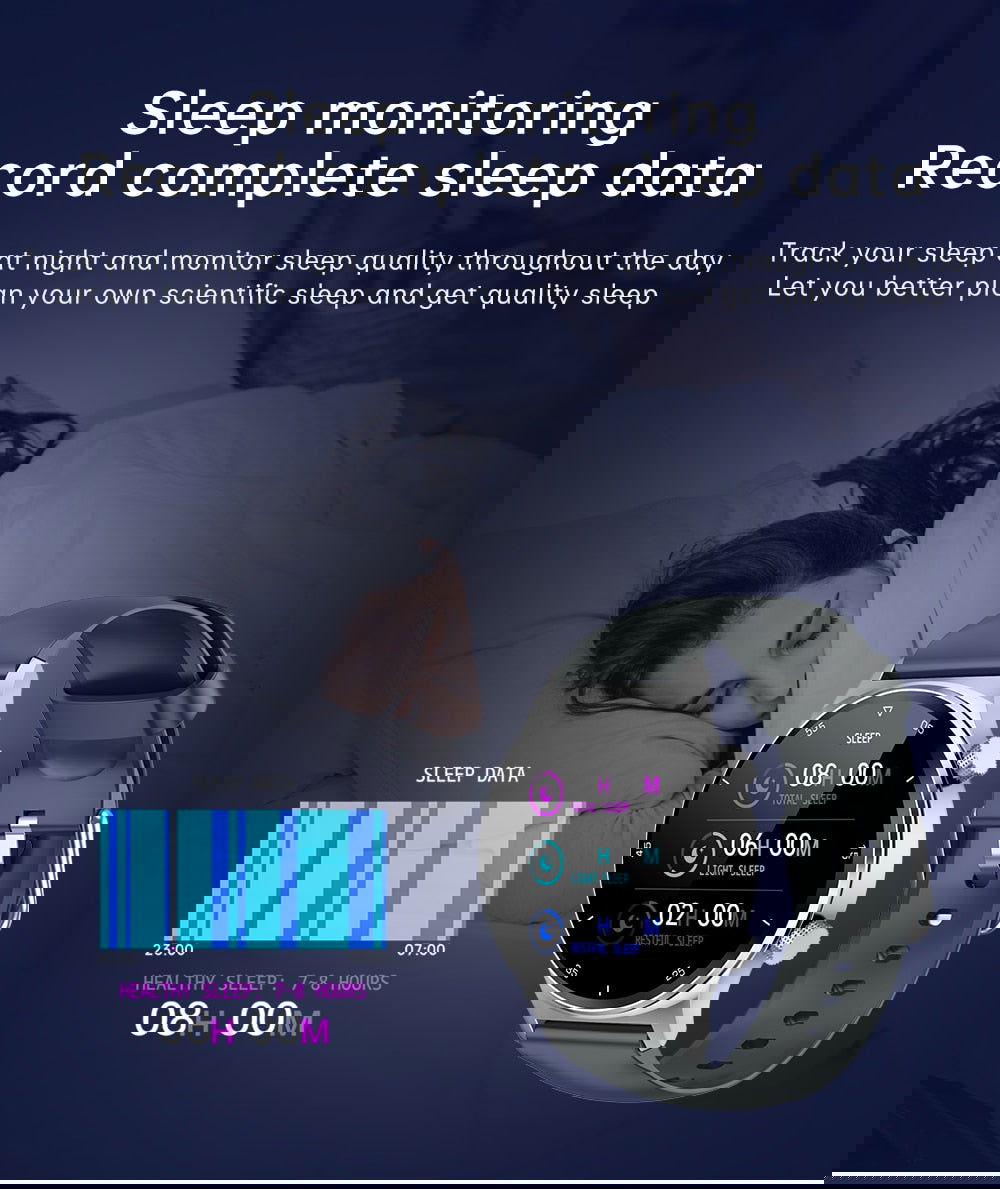 NK09 Smartwatch Στρογγυλό Με Παλμογράφο και Οξύμετρο - Μαύρο - iThinksmart.gr