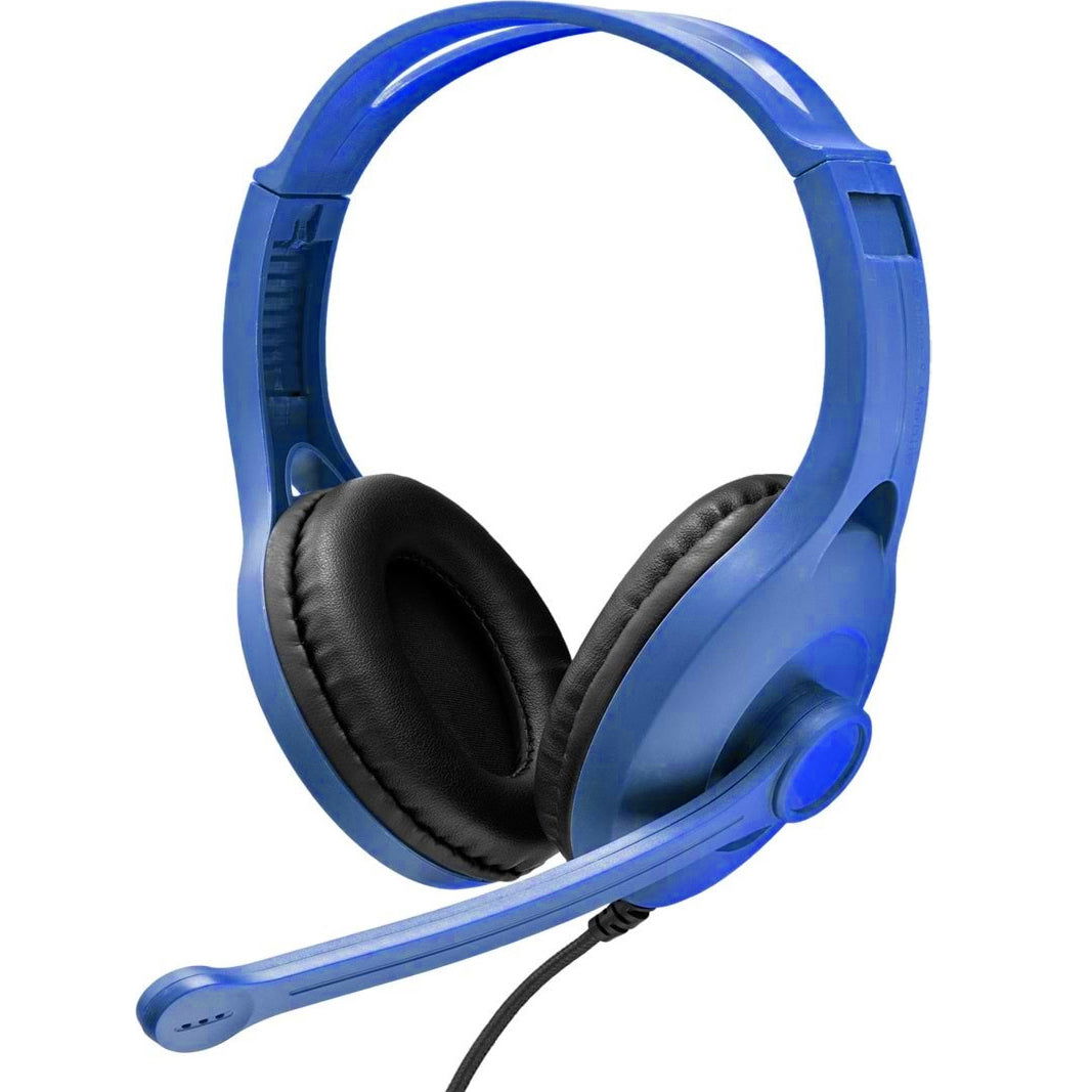 OEM Ακουστικά Κεφαλής Gaming Headset GM-037 με βύσμα 1x3.5mm - Μπλε - iThinksmart.gr