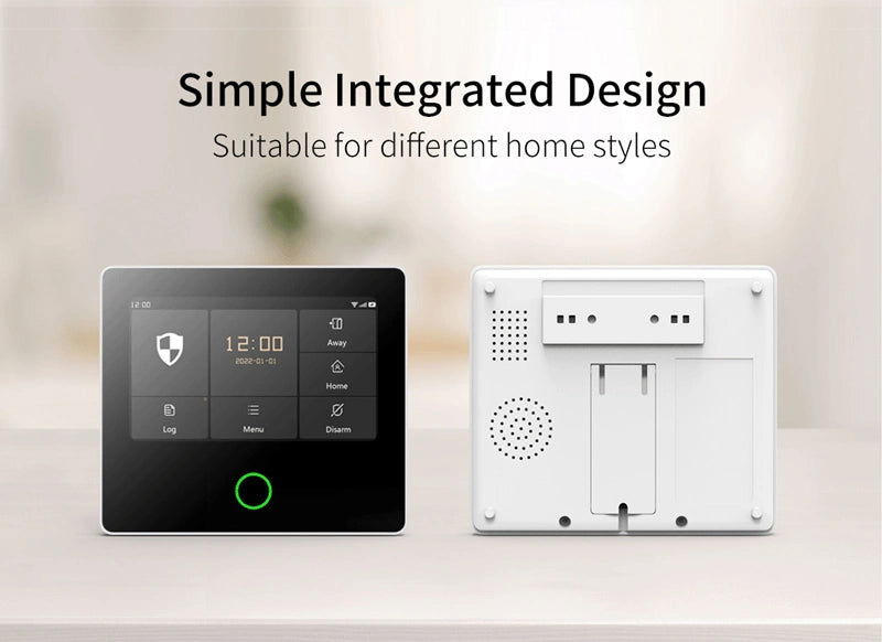 POWERTECH ασύρματο σύστημα συναγερμού PT-1125, αφής, Wi-Fi, 2G, TUYA - iThinksmart.gr