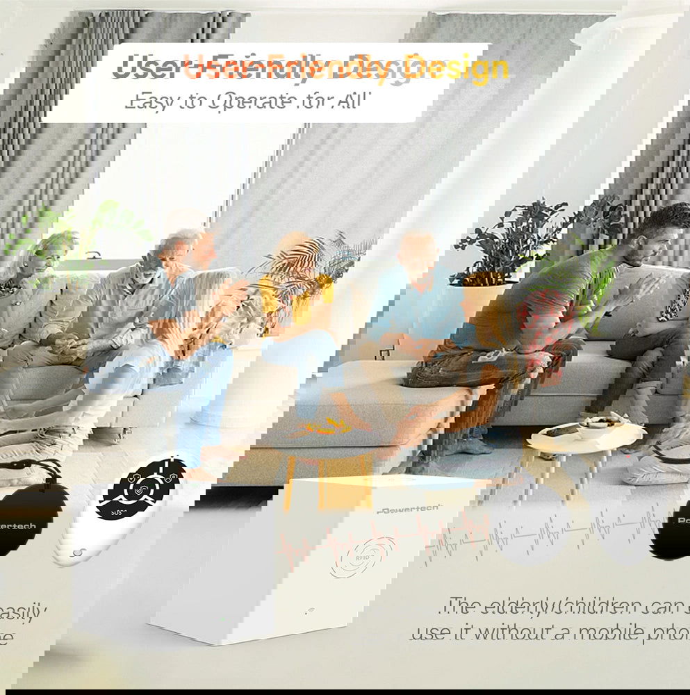 POWERTECH smart ασύρματο σύστημα συναγερμού PT-1285, RFID, WiFi, TUYA - iThinksmart.gr