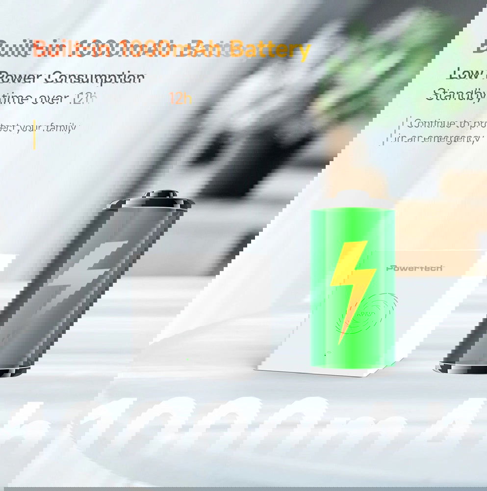 POWERTECH smart ασύρματο σύστημα συναγερμού PT-1285, RFID, WiFi, TUYA - iThinksmart.gr