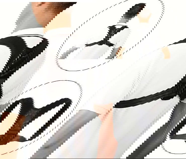 Ζώνη-ορθοστάτης πλάτης - Posture Correction Belt - 521005 - iThinksmart.gr