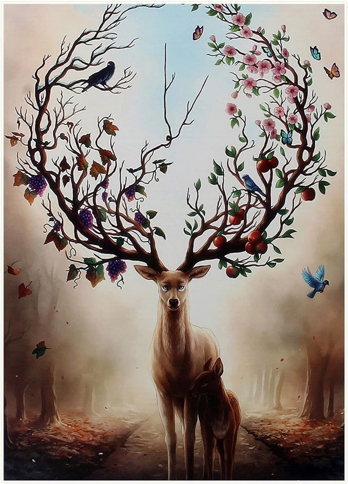 Puzzle 1000 κομματιών - Deer - 88325F - 310430 - iThinksmart.gr