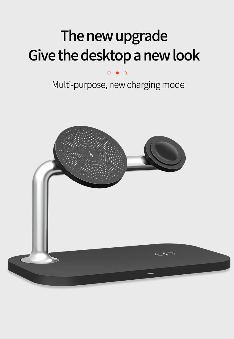 Ασύρματος Φορτιστής (Qi Pad) 15W Power Delivery / Quick Charge 3.0 Μαύρος (OJD-85) - iThinksmart.gr