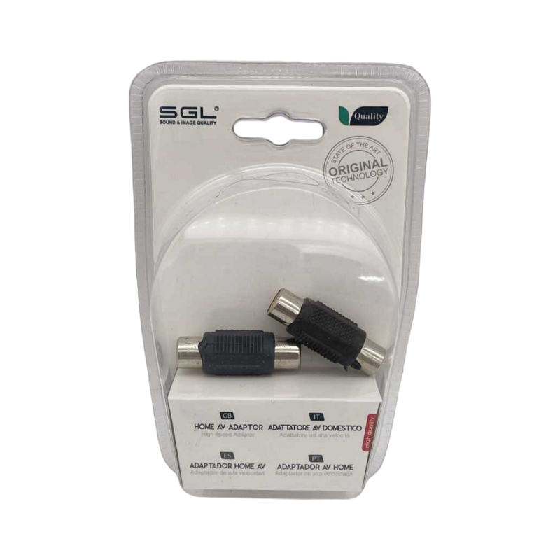 Αντάπτορας/μούφα RCA female - 1852-2 - 098791 - iThinksmart.gr