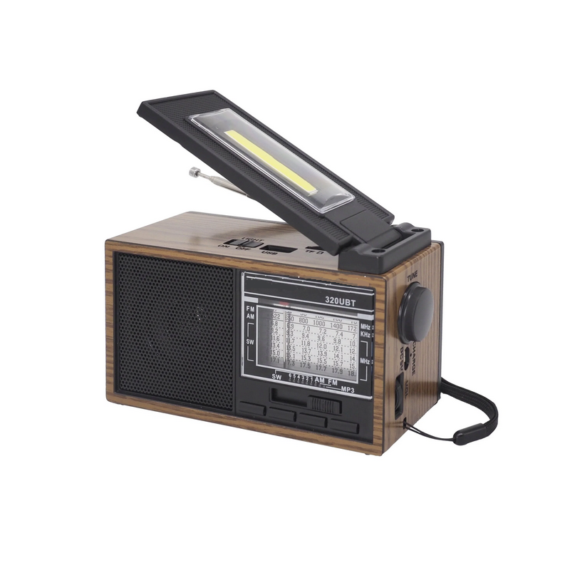 Επαναφορτιζόμενο ραδιόφωνο με ηλιακό πάνελ – RD321UBT-S - 803216 - iThinksmart.gr